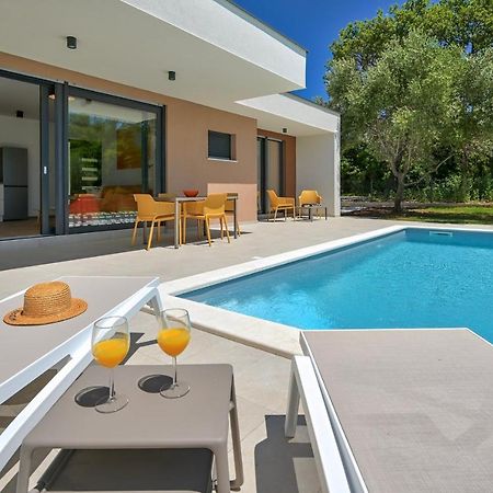 Villa Solis-Modern Villa For A Romantic Retreat, Heated Pool Ližnjan Buitenkant foto